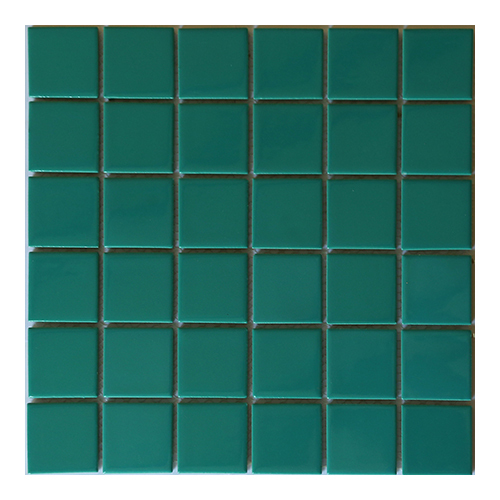 PT-48 407 Plain Color Porcelain Mosaic Swimming Pool Tiles