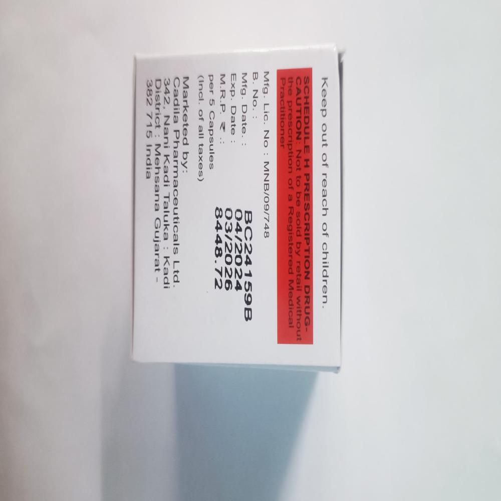 Temcad 100mg Capsule - Origin: India