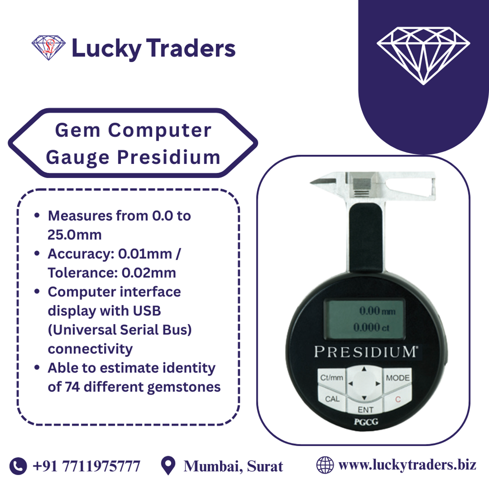 Gem Computer Gauge Presidium - Accuracy: 0.01 Mm