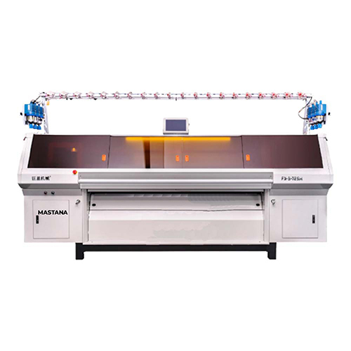 High Speed 3D Fly Knit Shoe Vamp Knitting Machine - Color: Grey
