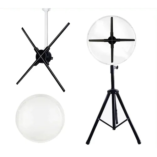 3D Holographic LED Display Fan