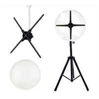 3D Holographic LED Display Fan