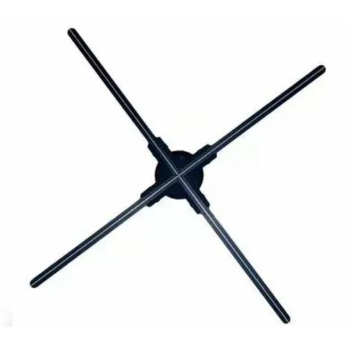 80cm 3D Hologram Advertising Display Fan live video support