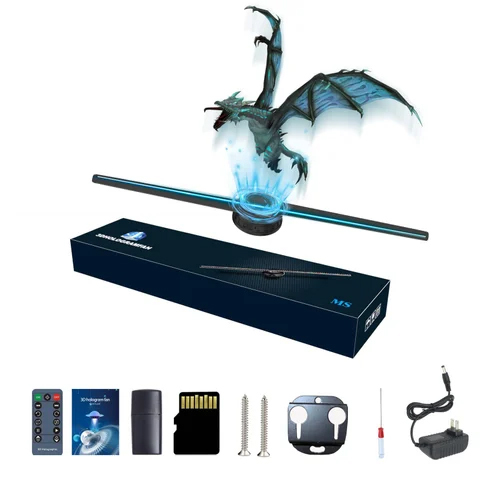 43cm 3D Holographic Display LED Fan