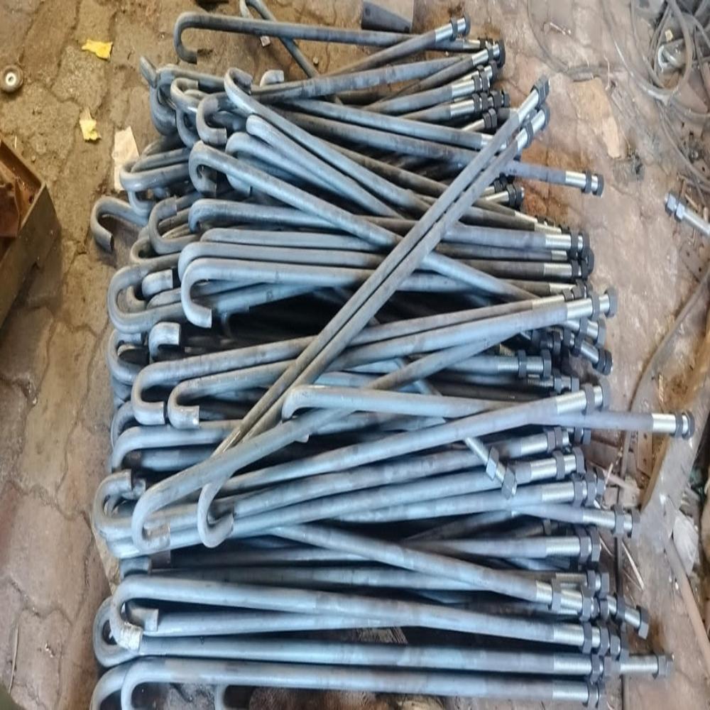 Ms Foundation Bolt Available In Sheopur Madhya Pradesh - Color: Black