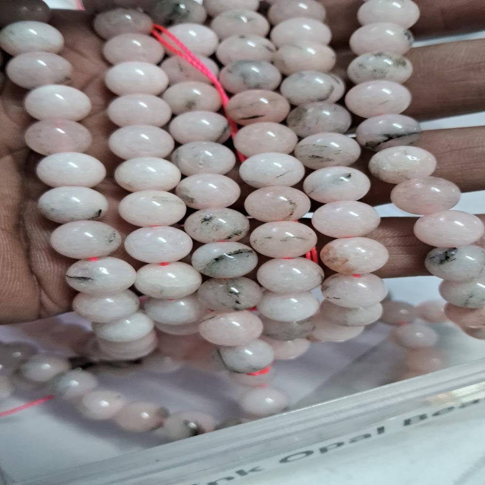 Pink Opal Crystal Beads