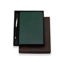 Notebook Gift Sets With Pen - Material: Leather