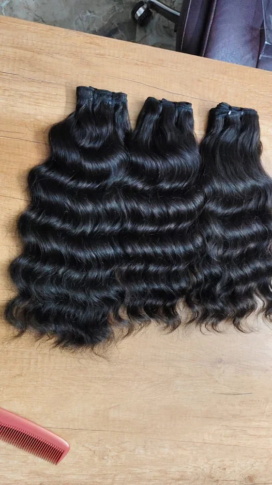 100% Cuticle Aligned Temple Remy Weft Hair Bundles  Weft Hair Extension