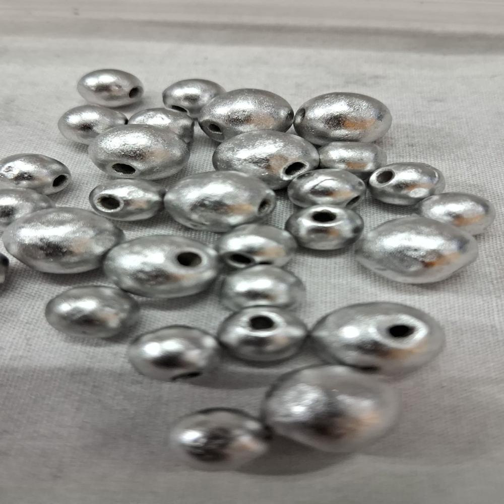 Murcury/parad Beads - Color: Silver