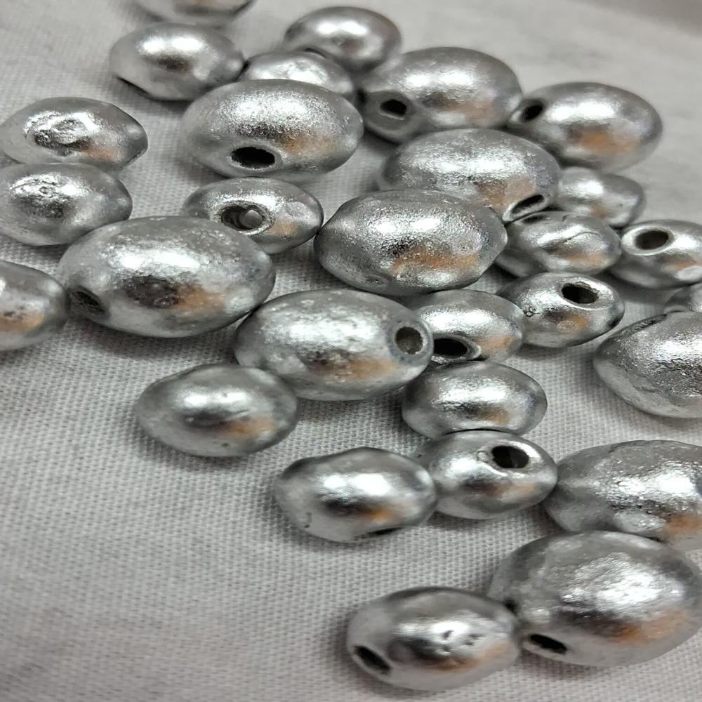 Murcury/parad Beads - Color: Silver