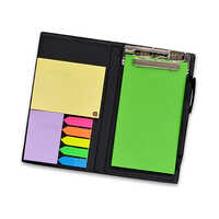 Desk Memo Pad With Sticky Notes - Feature: Plain
