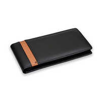 Faux Leather Cheque Book Holder - Binding: Hardbound