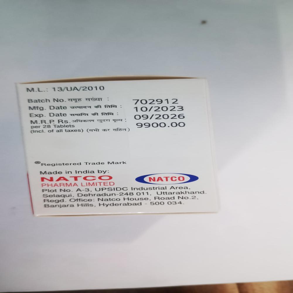Regonat 40mg Tablet - Origin: India