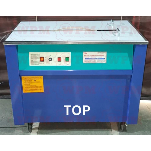 Box Strapping Machine - Mild Steel 90 Kg Semi-automatic Capacity 50 Pcs/min Human Machine Interface 6-month Warranty
