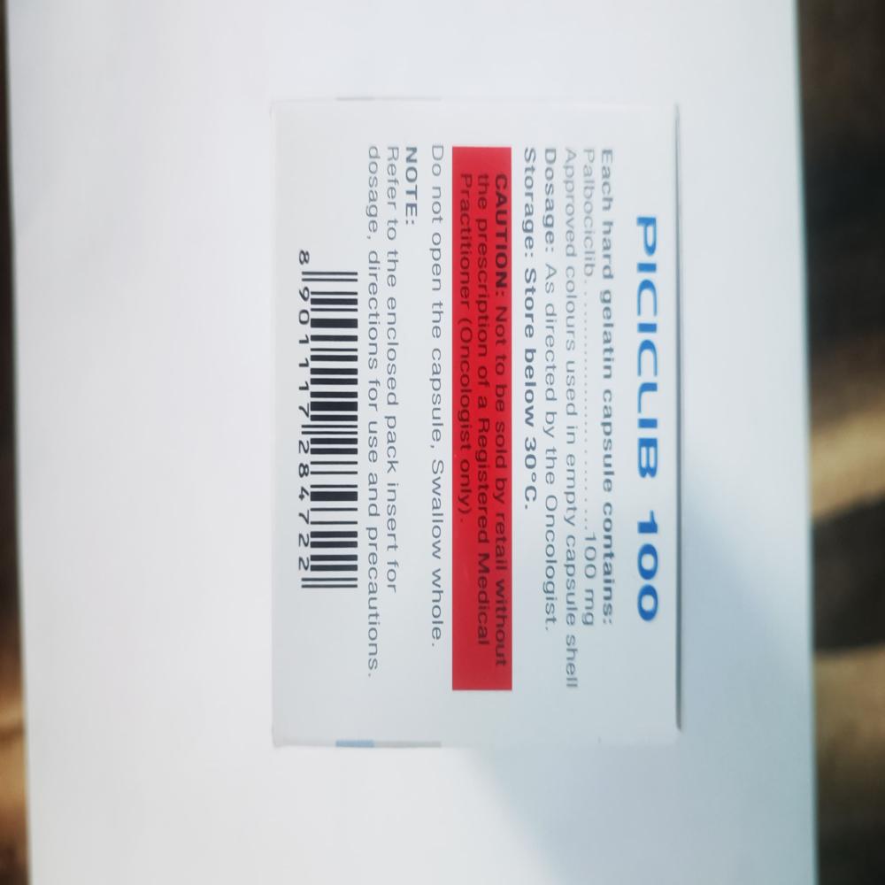 Piciclib 100mg Capsule - Origin: India