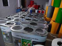 Stainless Steel Dustbin 2 in 1