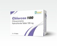 Chlorpromazine Hydrochloride 100mg Tablet - Storage Instructions: As Per Instruction