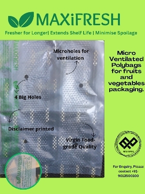 MAXiFRESH MAP बैग माइक्रोहोल के साथ