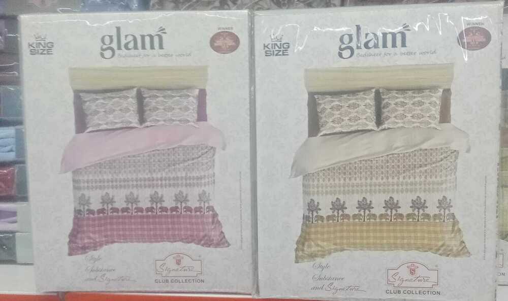 SIGNATURE  (GLAM XXL COTTON  BEDSHEET )