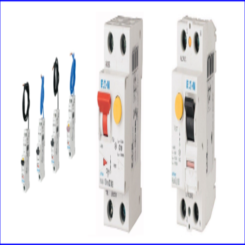 RCBO 2-40A , 1P/2P/3P/4P, 10mA/30mA/100mA/300mA, Make- Eaton/ABB