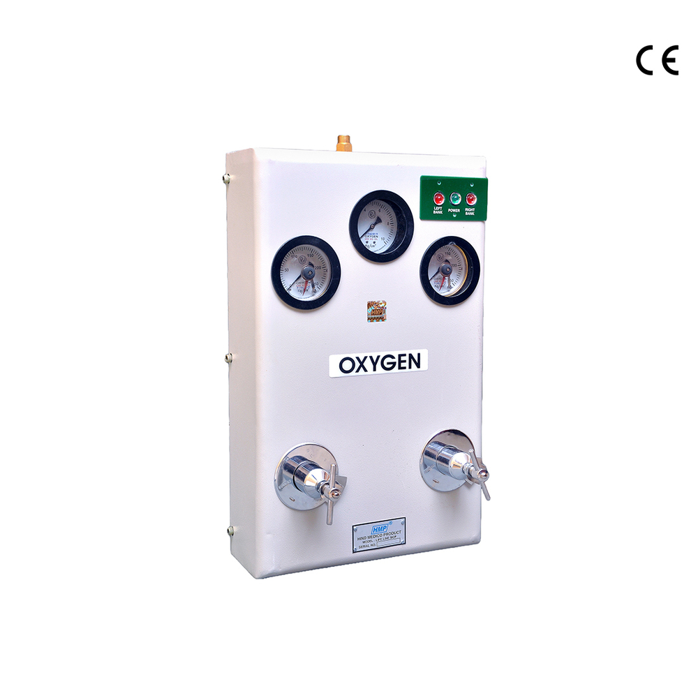 Semi Automatic Oxygen Control Pannel - Color: White