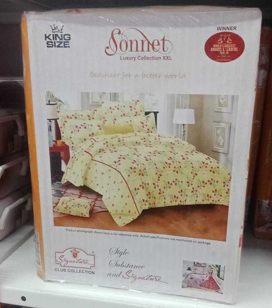 SIGNATURE (SONNET XXL ) COTTON BEDSHEET