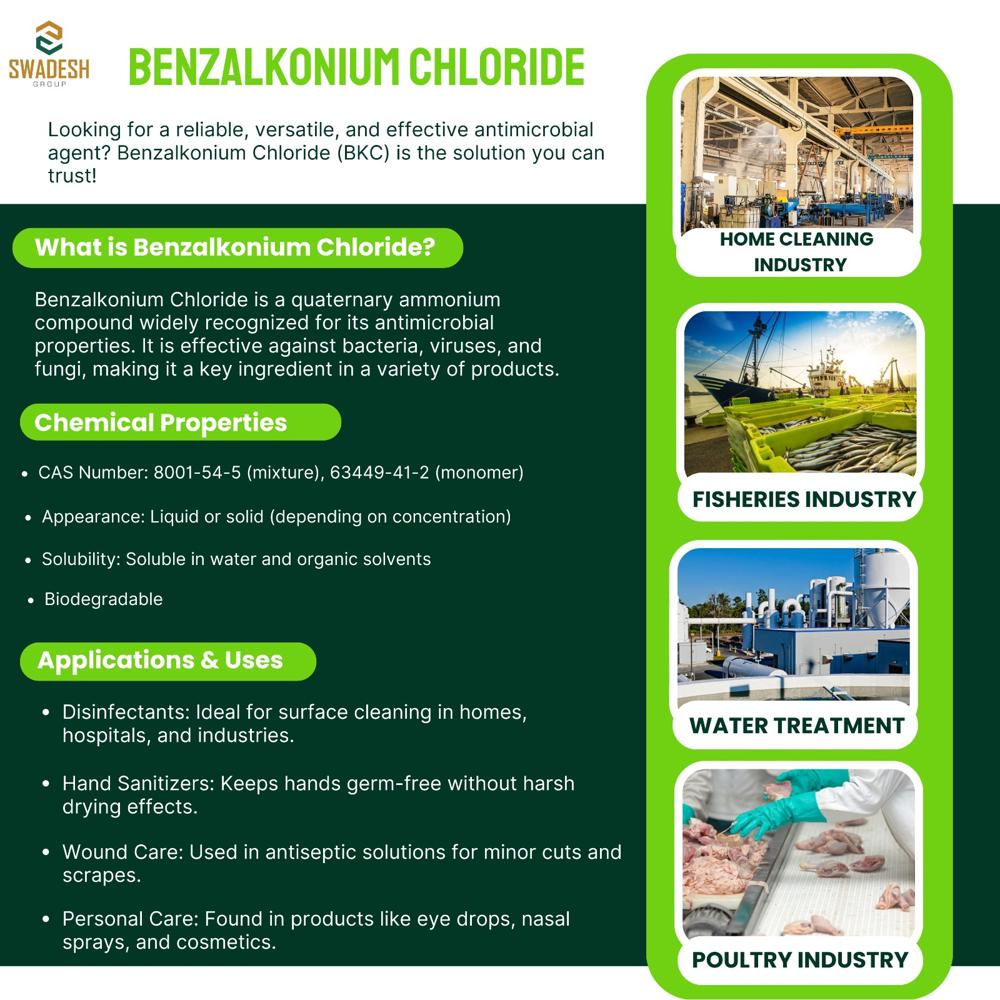 Benzalkonium chloride (BKC) 80%