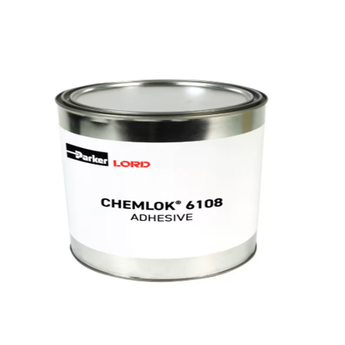 Parker Lord - Chemlok 6108 एक उन्नत औद्योगिक संपर्क गोंद है जो विभिन्न सामग्री के बीच एक उत्कृष्ट बंधन प्रदान करता है। यह गोंद उच्च तापमान और रासायनिक क्षति के खिलाफ संरक्षण प्रदान करता है, जिससे यह अत्यधिक मांग वाले अनुप्रयोगों के लिए आदर्श बनाता है।