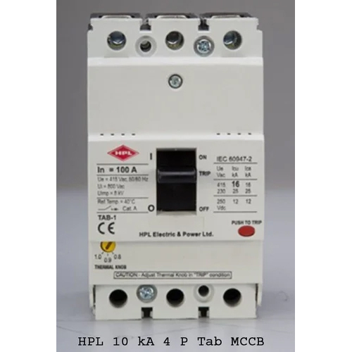 Hpl 10 Ka 4 P Tab Mccb - Phase: Three Phase