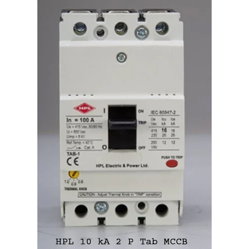 Hpl 10 Ka 2 P Tab Mccb - Phase: Three Phase