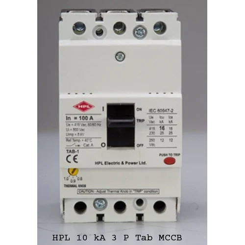 Hpl 10 Ka 3 P Tab Mccb - Phase: Three Phase