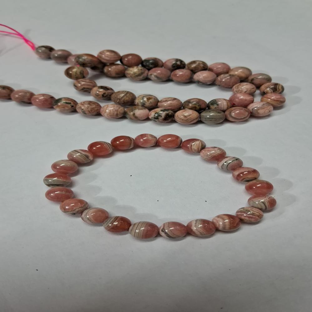 Rhodocrosite AAA natural Crystal Beads