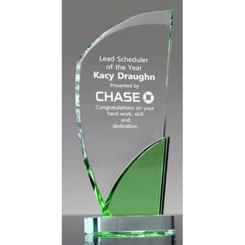 Office Acrylic Trophy - Finishing: Printed