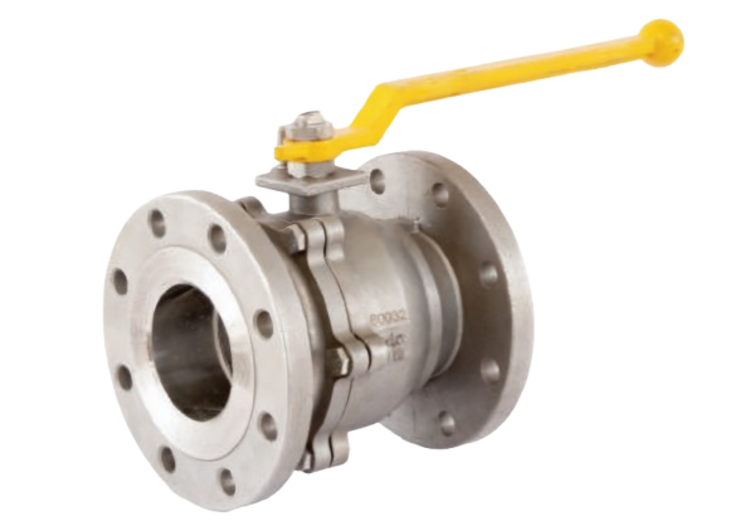 #150 Class - 65 MM SS304 Two Piece Ball Valve F/E