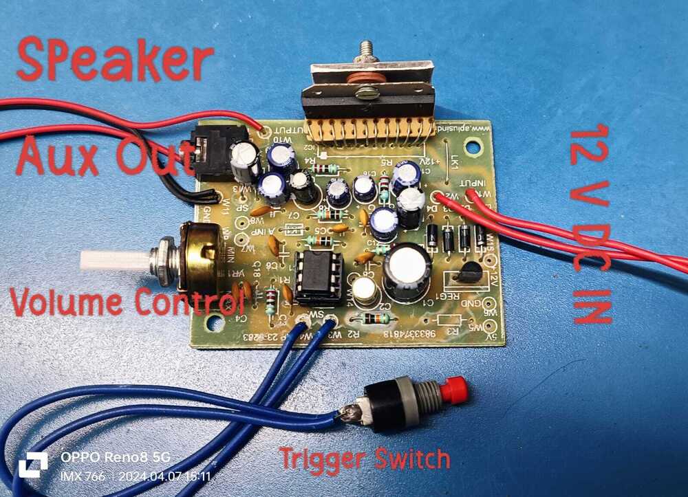 MELODY IC - Integrated Sound Module | Pre-Recorded Melodies, Low Power Consumption, Programmable Sequences for Toys & Cards