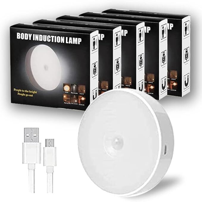 Motion Sensor Light for Home with USB Charging Wireless