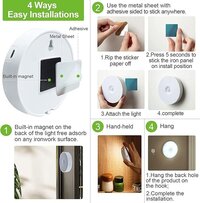 Motion Sensor Light for Home with USB Charging Wireless