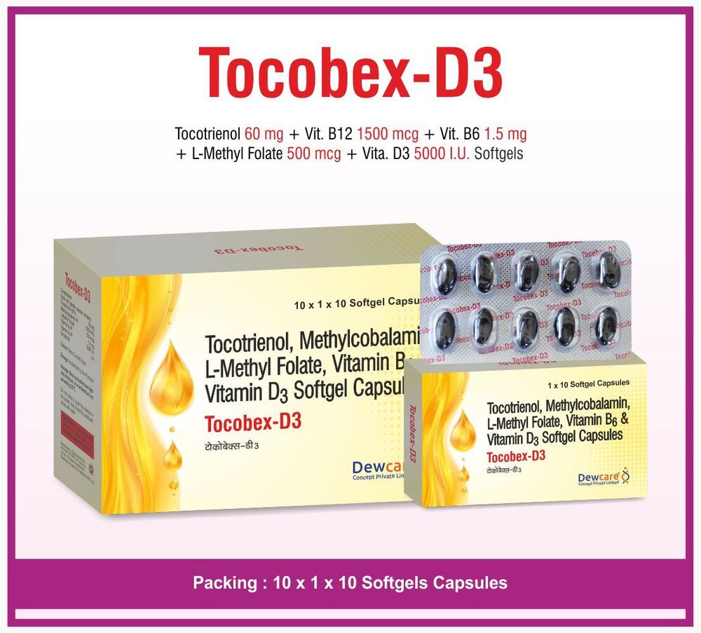 TOCOBEX-D3 SOFTGELS