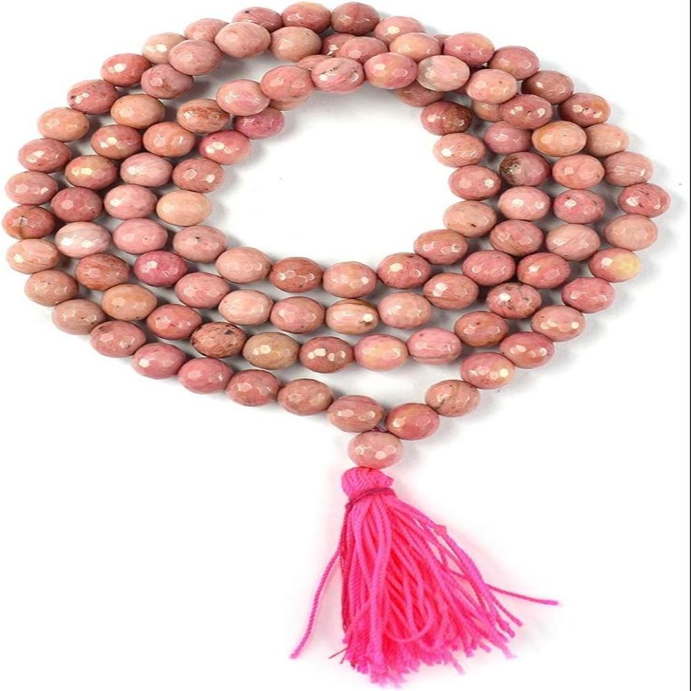 Rhodonite Pink natural Crystal Beads