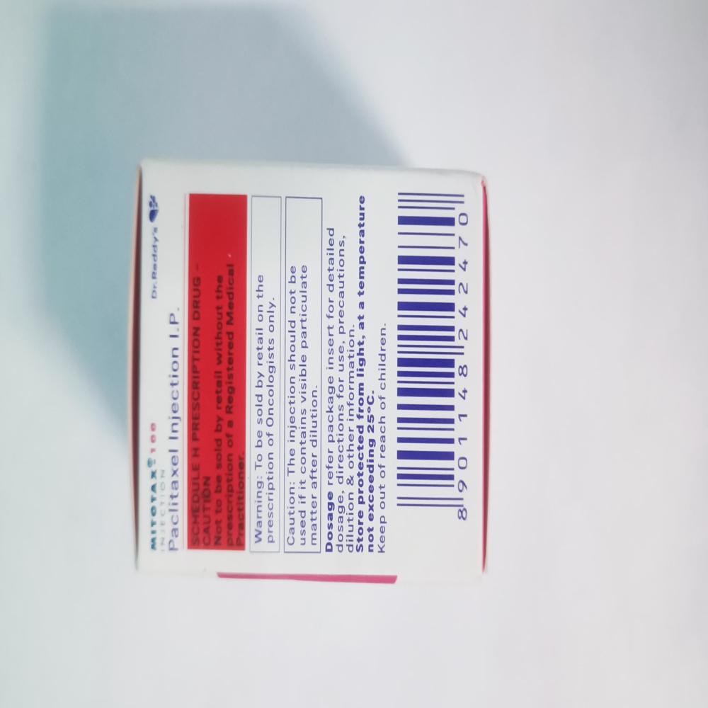 Mitotax 100mg Injection - Origin: India