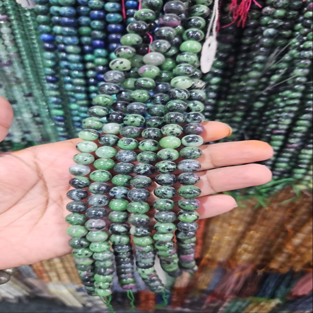 Rubyzosite  natural Crystal Beads