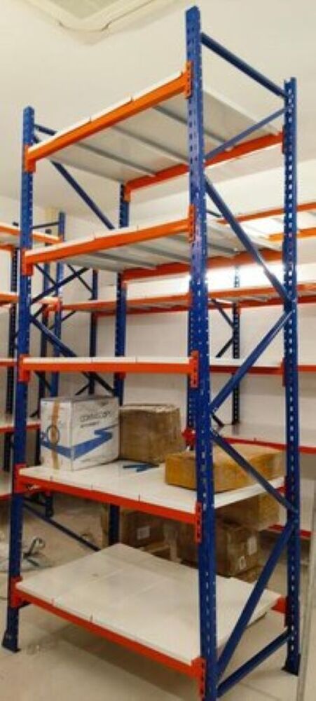 Industrial Racks - Color: Blue Orange White