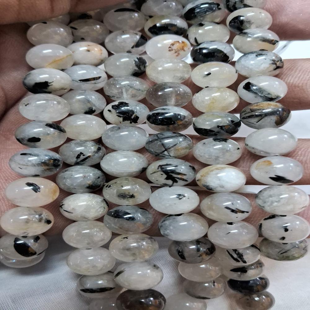 Rutile Black AAA Star Crystal Beads