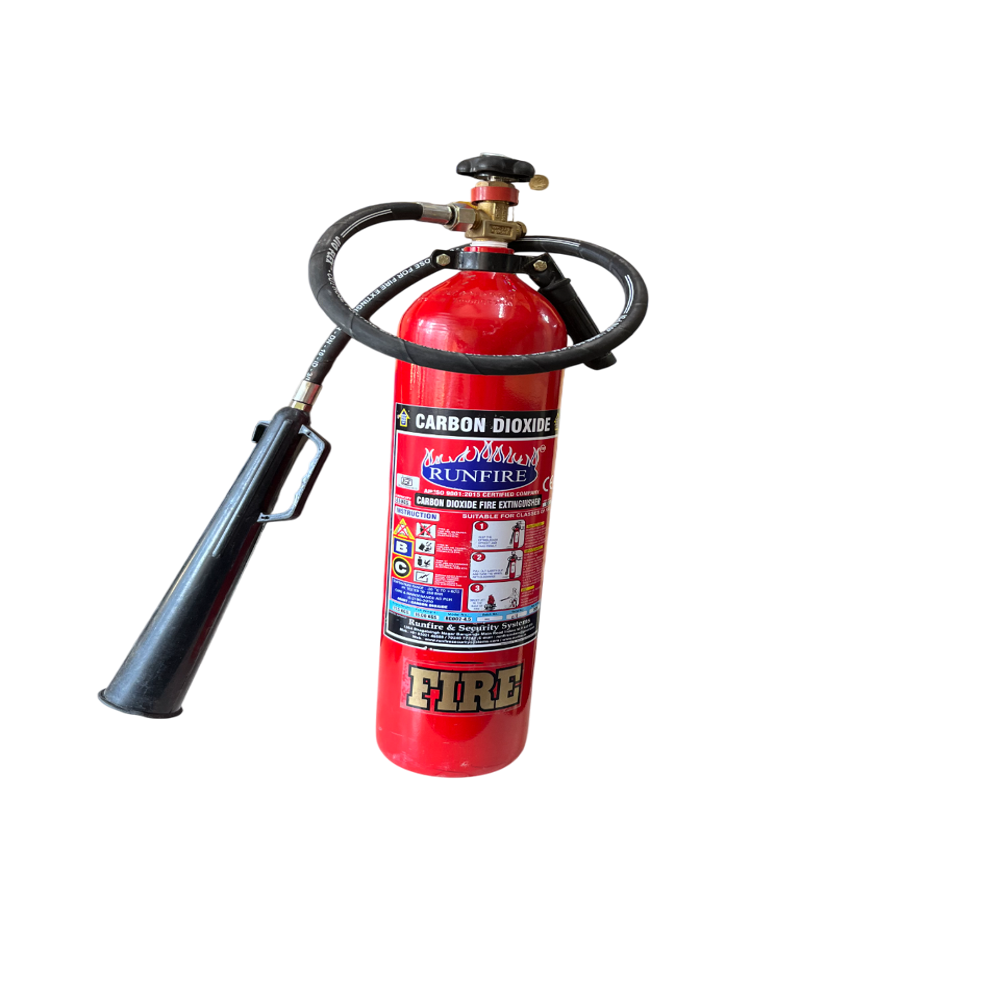 Co2 Fire Extinguisher - Color: Red