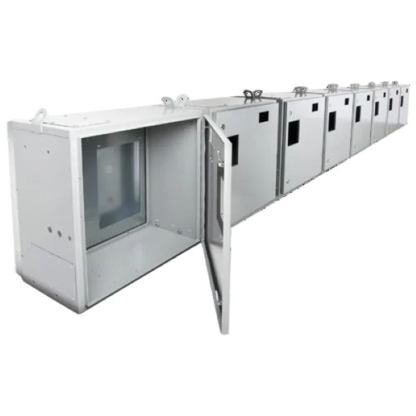 Sheet Metal Cabinets - Stainless Steel, Variable Dimensions, Silver Color | Double Doors, Multiple Shelves, Ideal For Tool Storage In Workshops And Labs