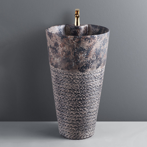 Cura 26Cur D01 Full Integrated Pedestal Set - Color: Brown