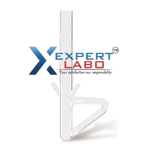 Glass Asymmetrical Melting Point Tube - Color: Transparent