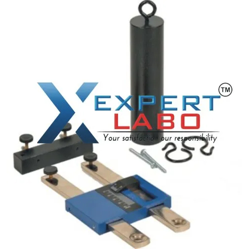 Brass Economical Young Modulus Apparatus - Application: Measureing Stiffness Of An Elastic Material And Is Used To Characterize Material