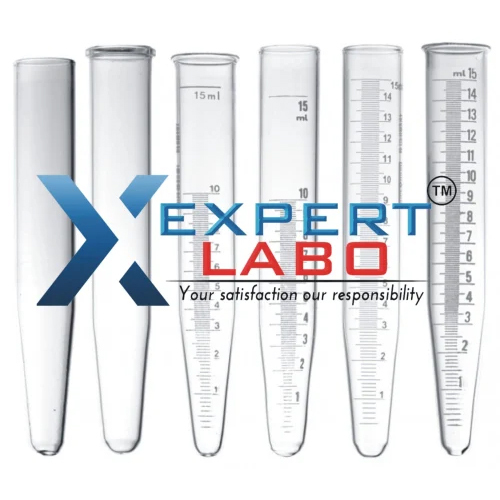 Laboratory Centrifuge Glass Tube - Color: Transparent
