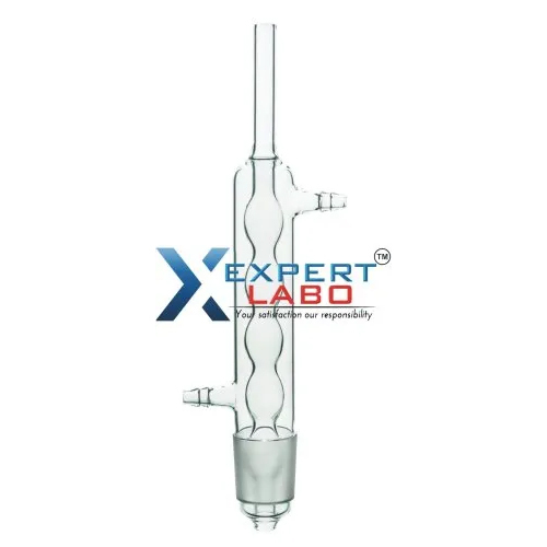 Borosilicate Glass Allihin Condenser For Soxhlet - Color: Transparent